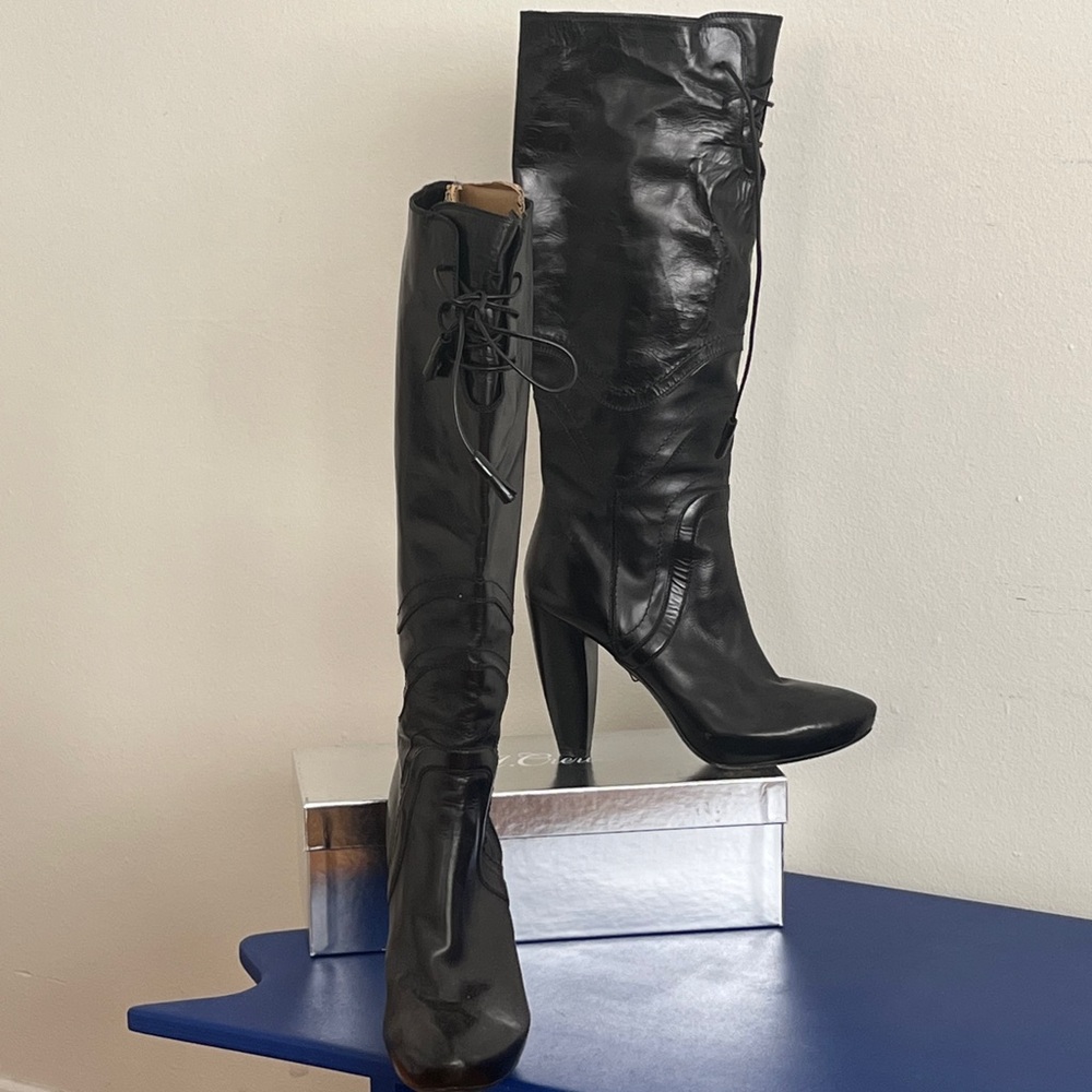 Designer Leather boots